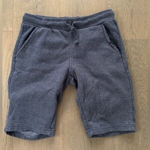 Joe’s Jeans boys fleece shorts, blue. Size L